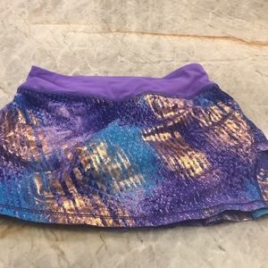 Ivivva Mermaid skort never worn!